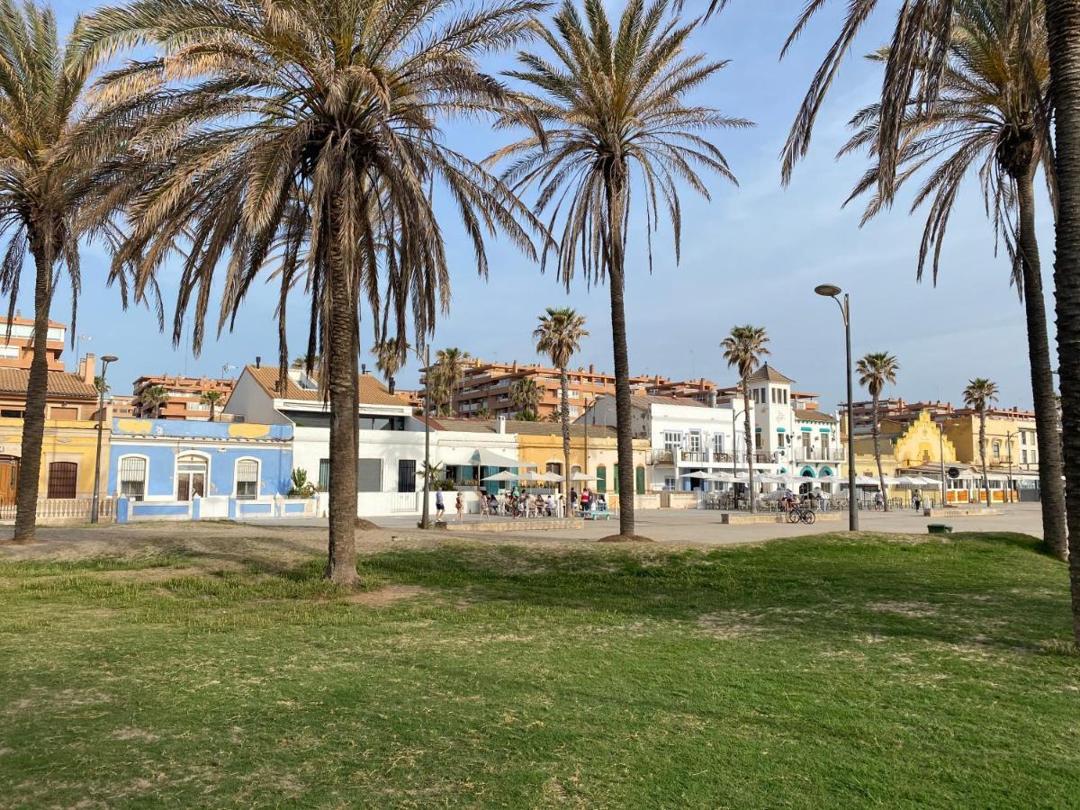 דירות ולנסיה Alojamiento En Primera Linea De Playa Con Wifi מראה חיצוני תמונה